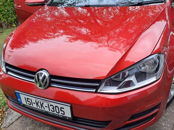 Volkswagen Golf Estate, Diesel, 2015, Red