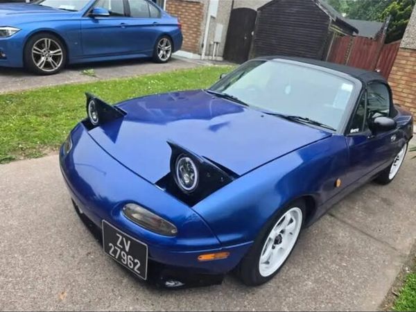 Mazda MX-5 Convertible, Petrol, 1995, Blue