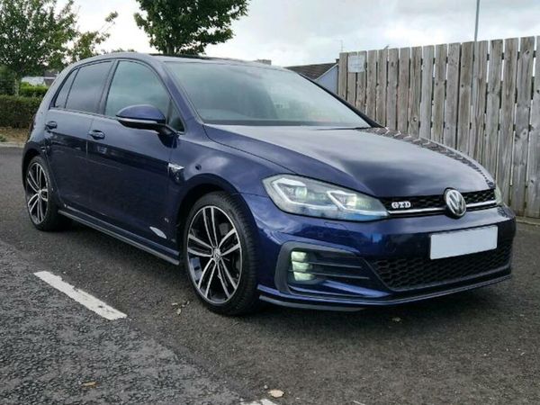 Volkswagen Golf Hatchback, Diesel, 2019, Blue