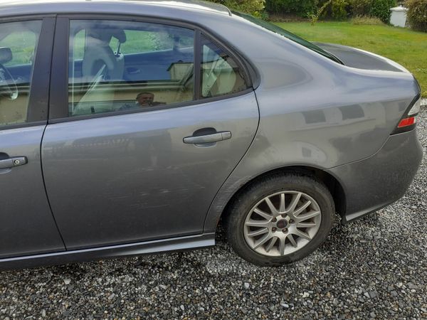 Saab 9-3 Saloon, Ethanol Petrol, 2008, Grey