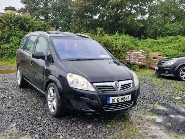 Vauxhall Zafira MPV, Diesel, 2010, Black