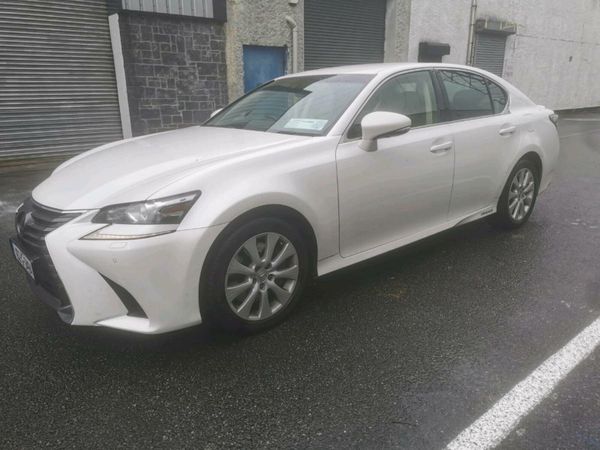 Lexus GS Saloon, Petrol Hybrid, 2016, White