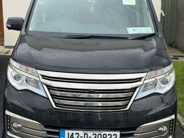 Nissan Serena MPV, Petrol Hybrid, 2014, Black