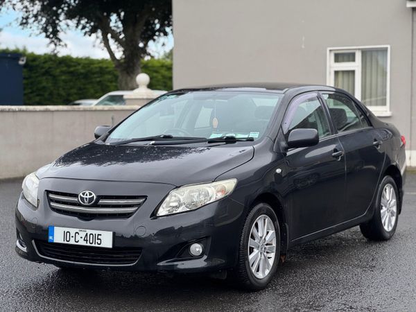 Toyota Corolla Saloon, Petrol, 2010, Black