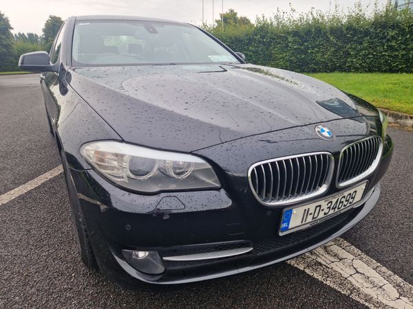 BMW 5-Series Saloon, Diesel, 2011, Black