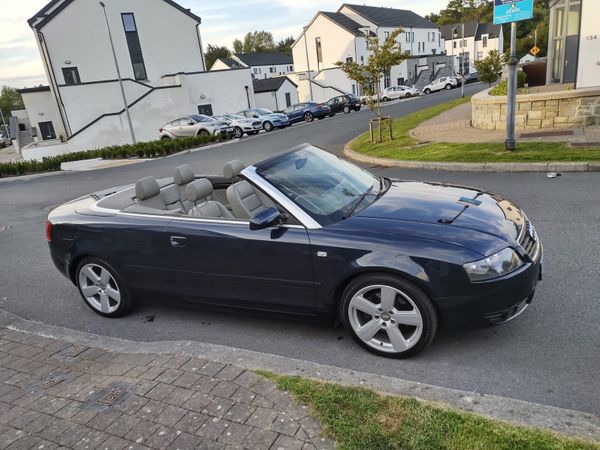 Audi A4 Convertible, Petrol, 2004, Blue