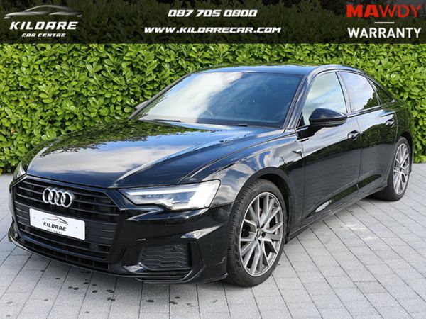 Audi A6 Saloon, Diesel Hybrid, 2022, Black