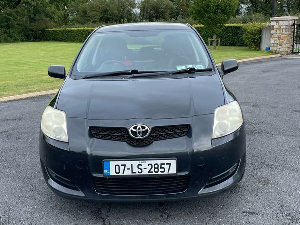 Toyota Auris Hatchback, Petrol, 2007, Black