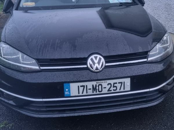 Volkswagen Golf Hatchback, Diesel, 2017, Black