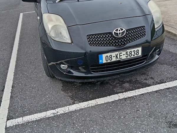 Toyota Yaris Hatchback, Petrol, 2008, Black