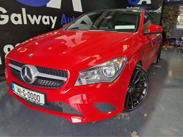 Mercedes-Benz CLA Saloon, Petrol, 2014, Red