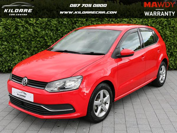 Volkswagen Polo Hatchback, Petrol, 2016, Red