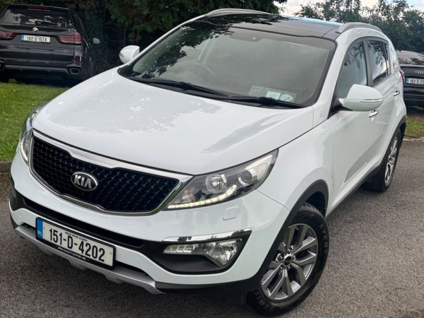 Kia Sportage SUV, Diesel, 2015, White