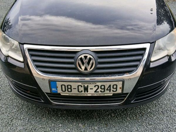 Volkswagen Passat Saloon, Diesel, 2008, Black