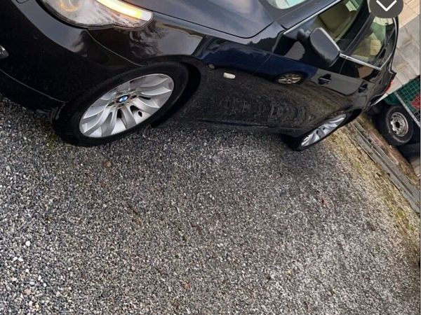 BMW 5-Series Saloon, Diesel, 2009, Black