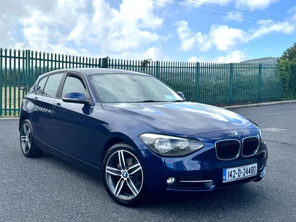 BMW 1-Series Hatchback, Petrol, 2014, Blue