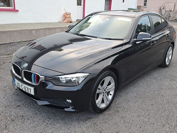 BMW 3-Series Saloon, Diesel, 2014, Black