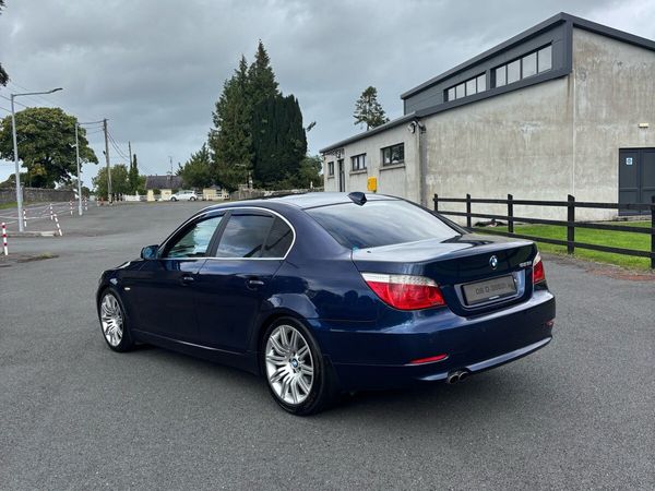 BMW 5-Series Saloon, Petrol, 2008, Blue