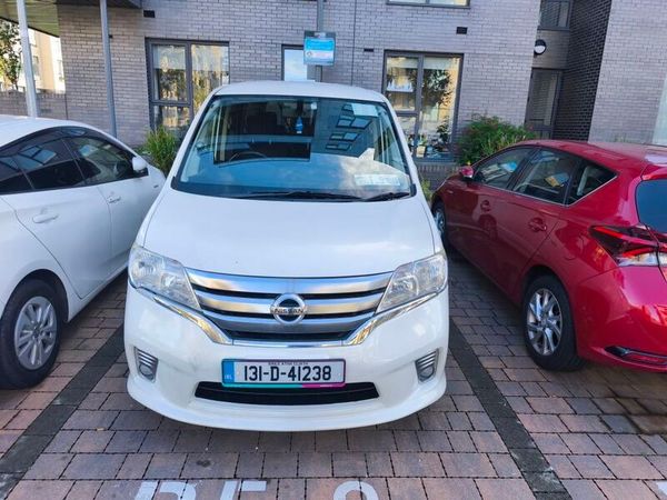 Nissan Serena MPV, Petrol Hybrid, 2013, White