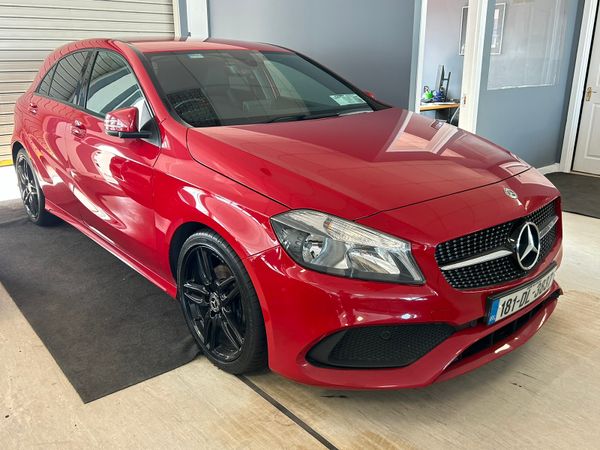 Mercedes-Benz A-Class Hatchback, Diesel, 2018, Red