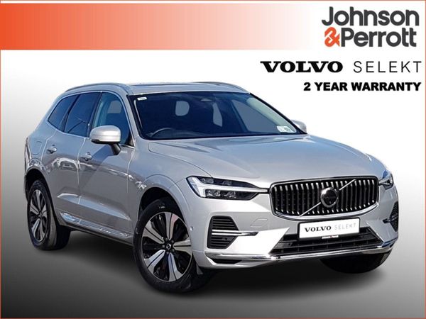 Volvo XC60 SUV, Petrol Plug-in Hybrid, 2023, Silver