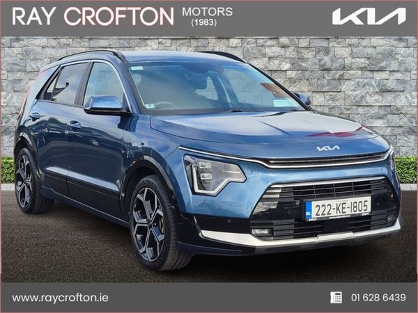 Kia Niro SUV, Petrol Plug-in Hybrid, 2022, Blue