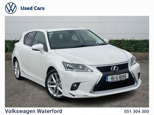 Lexus CT Hatchback, Petrol Hybrid, 2015, White