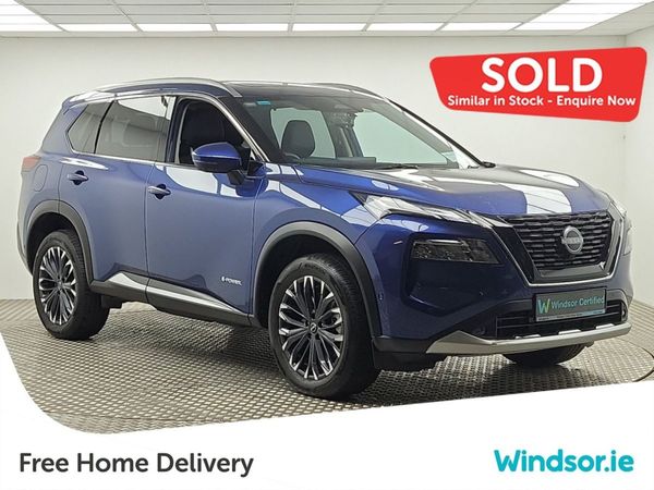Nissan X-Trail SUV, Petrol Hybrid, 2025, Blue