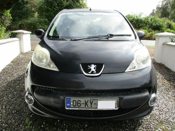 Peugeot 107 Hatchback, Petrol, 2006, Black