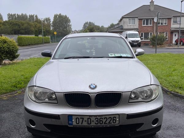 BMW 1-Series Hatchback, Petrol, 2007, Silver