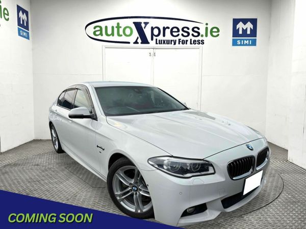 BMW 5-Series Saloon, Diesel, 2016, White