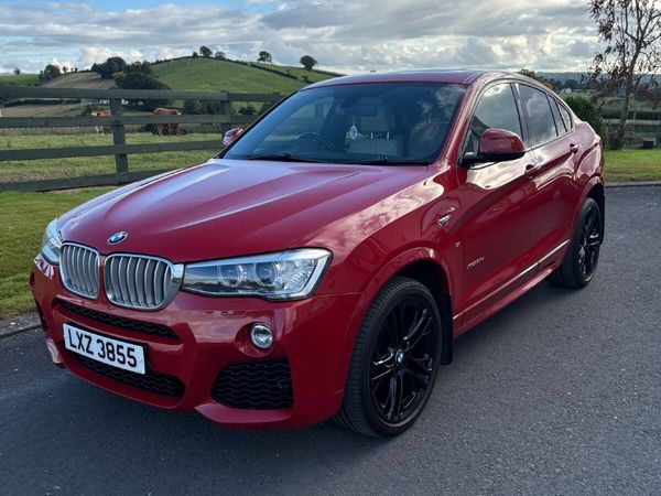 BMW X4 Coupe, Diesel, 2015, Red