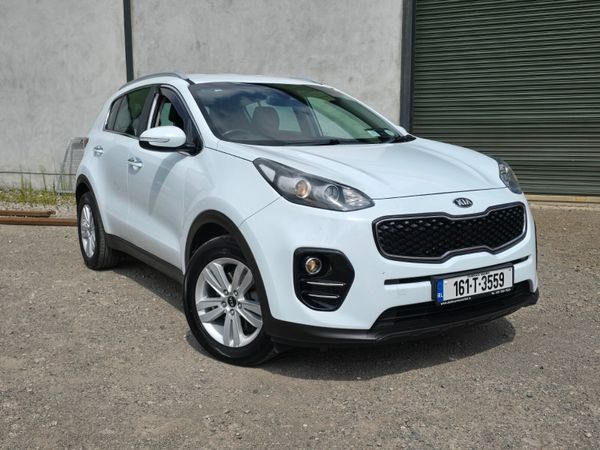 Kia Sportage SUV, Diesel, 2016, White