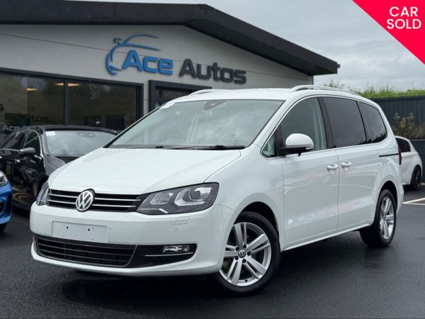 Volkswagen Sharan MPV, Petrol, 2019, White