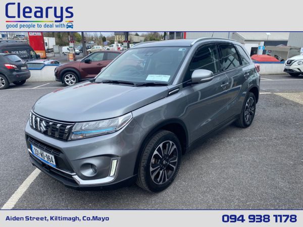 Suzuki Vitara SUV, Petrol Hybrid, 2023, Grey