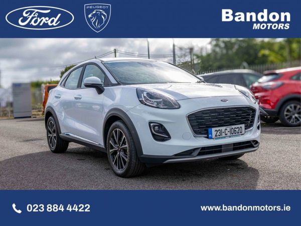 Ford Puma MPV, Petrol Hybrid, 2023, White