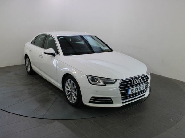 Audi A4 Saloon, Diesel, 2018, White