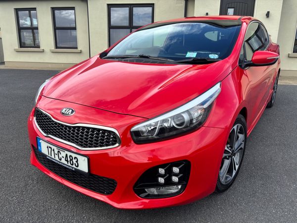 Kia Ceed Hatchback, Diesel, 2017, Red