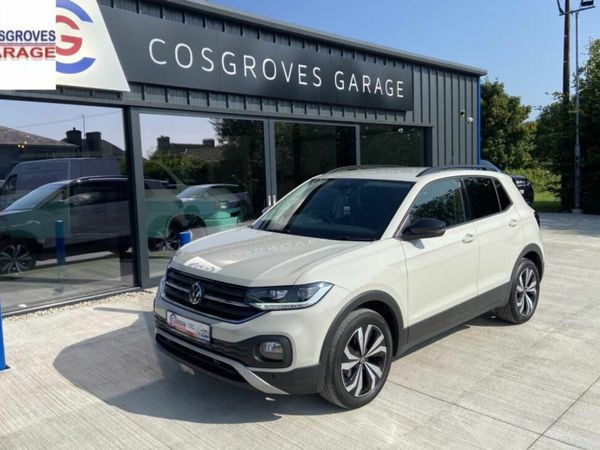 Volkswagen T-Cross SUV, Petrol, 2023, Grey