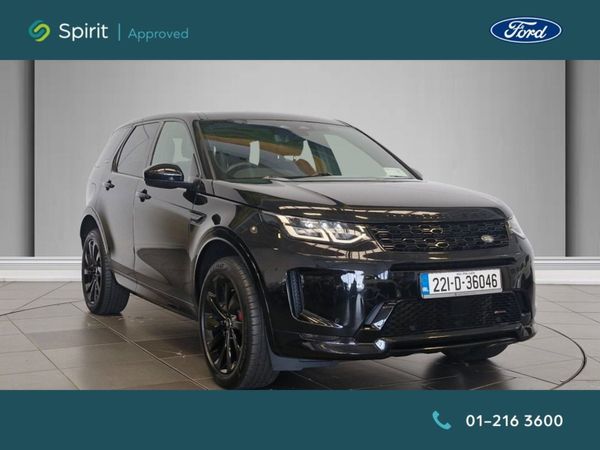 Land Rover Discovery Sport SUV, Petrol Plug-in Hybrid, 2022, Black