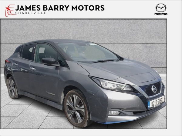 Nissan Leaf Hatchback, Electric, 2019, Grey