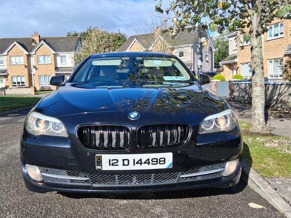 BMW 5-Series Saloon, Diesel, 2012, Black