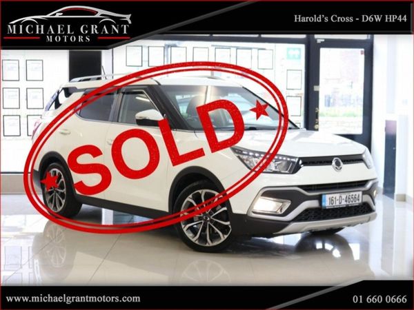 SsangYong Tivoli SUV, Diesel, 2016, White