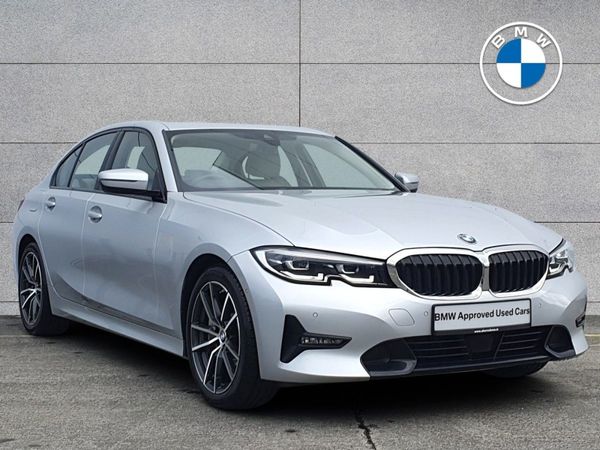 BMW 3-Series Saloon, Petrol, 2019, Silver