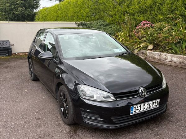 Volkswagen Golf Hatchback, Diesel, 2014, Black