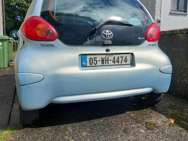 Toyota Aygo Hatchback, Petrol, 2005, Blue