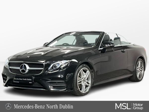 Mercedes-Benz E-Class Cabriolet, Diesel, 2019, Black
