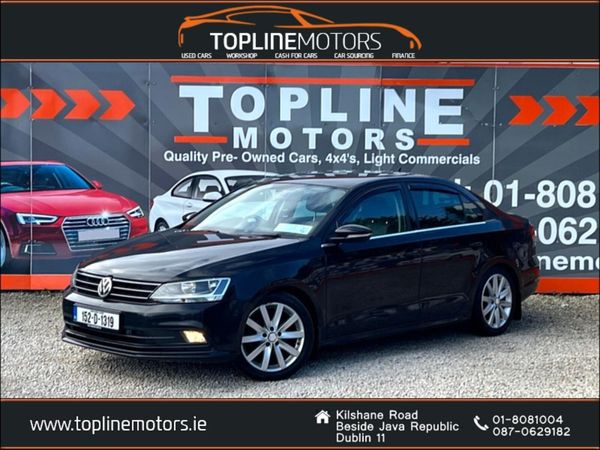 Volkswagen Jetta Saloon, Diesel, 2015, Black