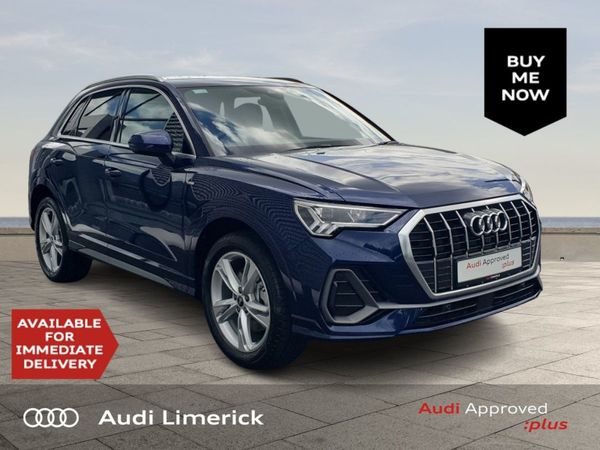 Audi Q3 SUV, Petrol Hybrid, 2024, Blue