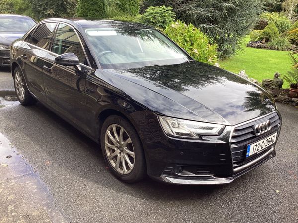 Audi A4 Saloon, Petrol, 2017, Black